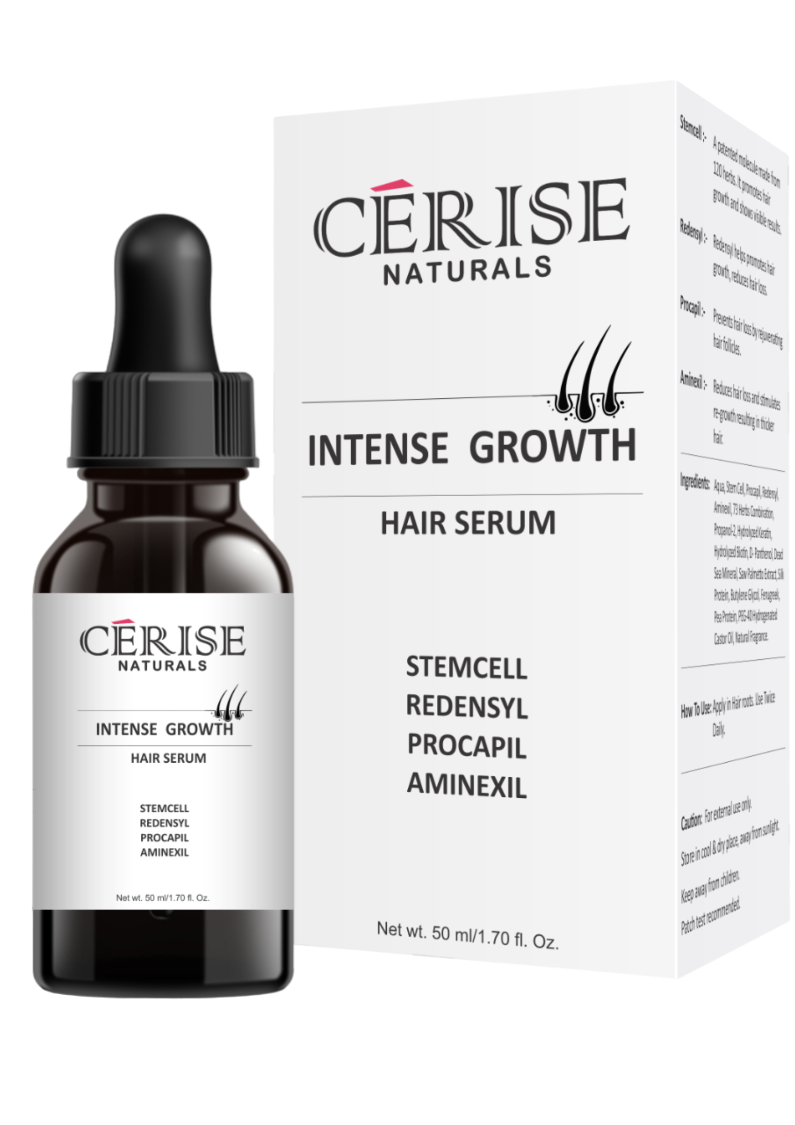 
      Cerise Naturals Intense Growth Hair Serum- Best Hair Growth Serum – cerisenaturals
