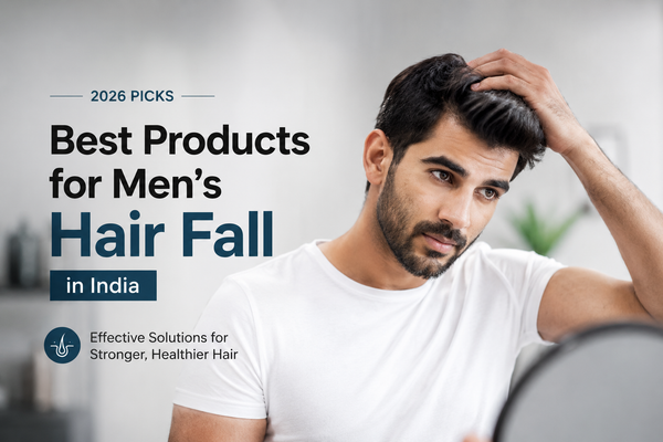 Best Products for Men's Hair Fall in India (2026 Picks)