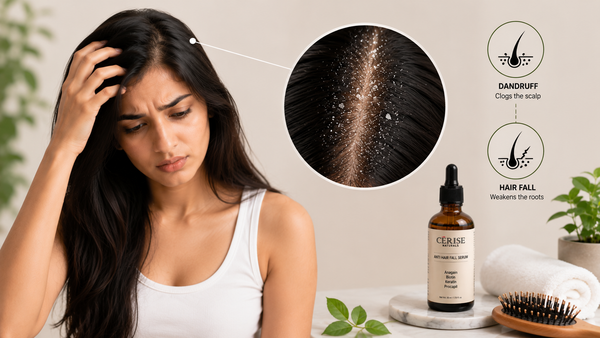 Cerise Naturals Anti Hair Fall Serum for dandruff-related hair fall
