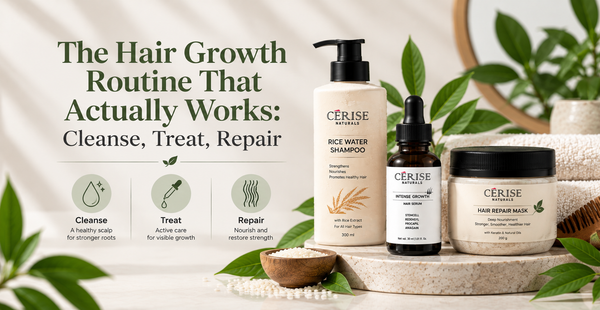 The Hair Growth Routine That Actually Works: Cleanse, Treat, Repair