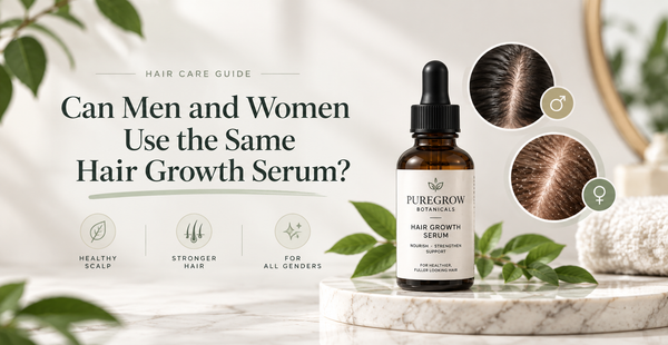 Can Men and Women Use the Same Hair Growth Serum?