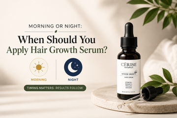 Morning or Night: When Should You Apply Hair Growth Serum?