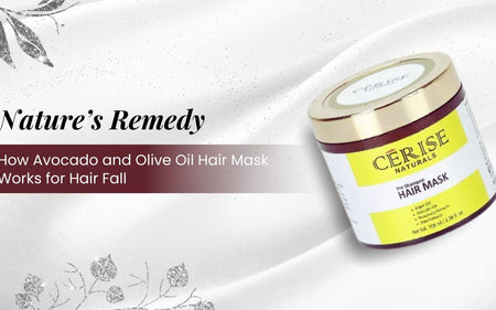 How avocado and olive oil Hair Mask works for hair fall