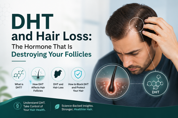 DHT and Hair Loss: The Hormone That Is Destroying Your Follicles