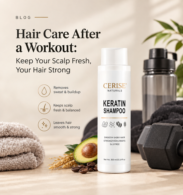 Cerise naturals keratin shampoo