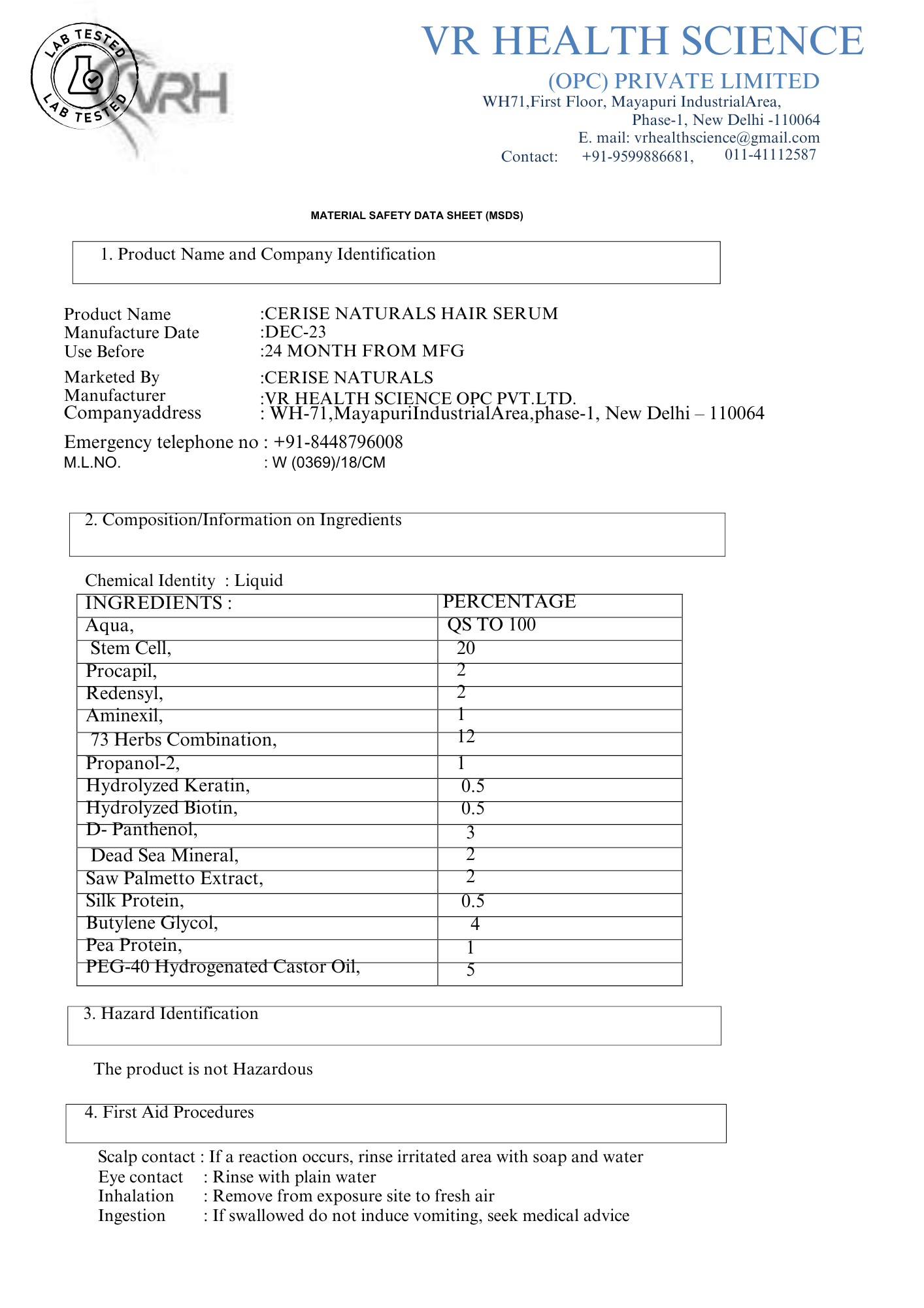 cerise naturals hair growth serum_lab tested