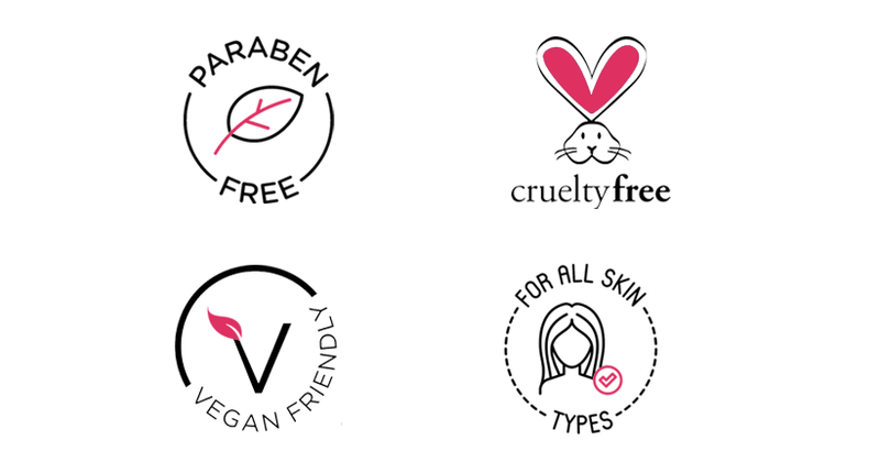 Vegan, Paraben Free, SLS Free, Cruelty free and free from all harmful and toxic chemicals. Cerise Naturals have developed formulations which works on 7 layers of skin and is for all skin Types.