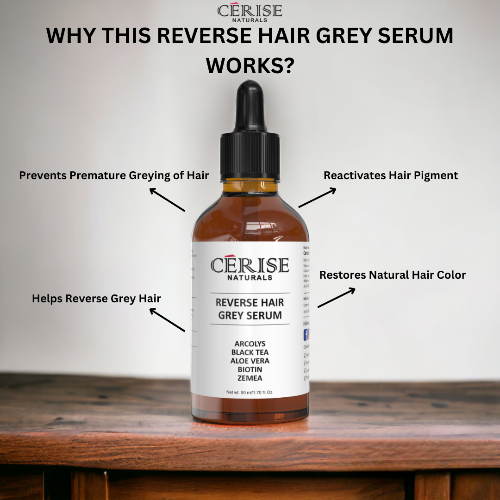 reverse hair grey serum, arcolys serum, anti grey hair serum