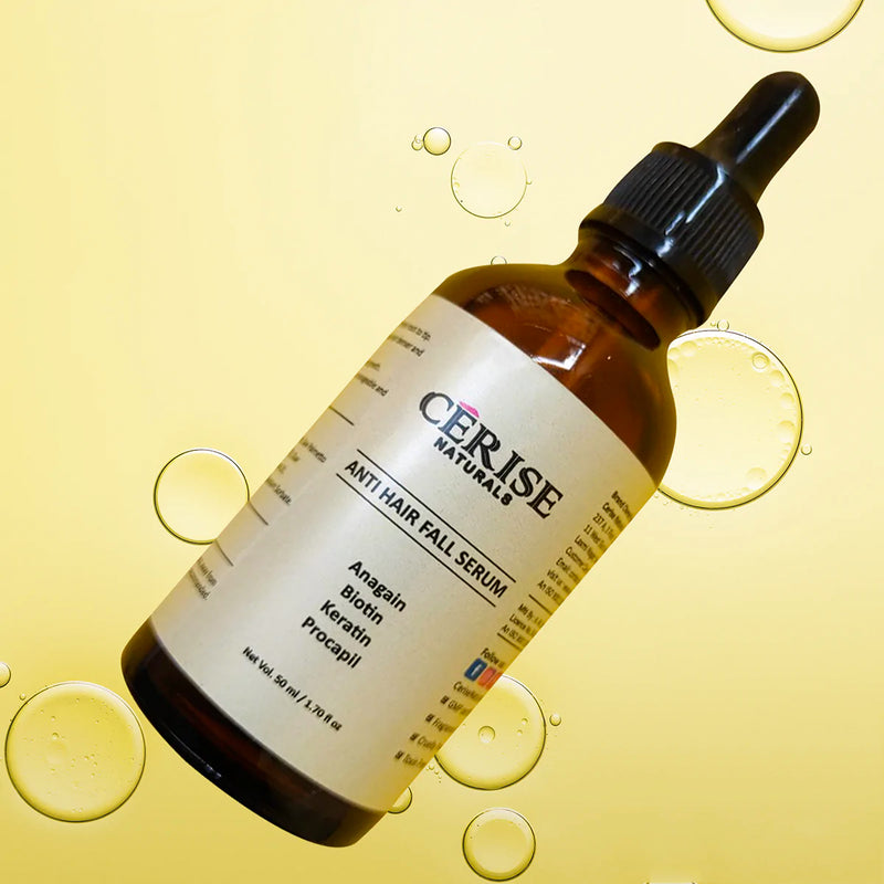 cerise naturals anti hair fall serum, hair growth serum, hair growth serum for women, hair growth serum for men