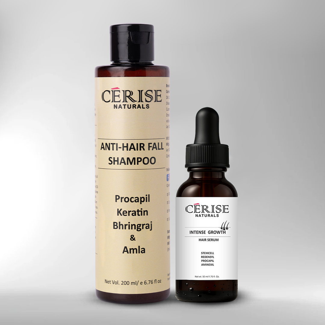 best anti hair fall shampoo and hair growth serum for women