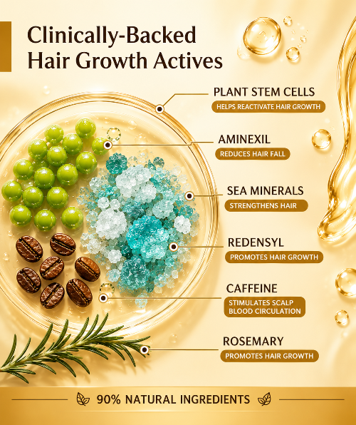 intense growth hair serum