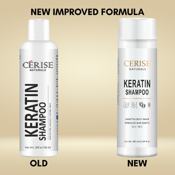keratin shampoo with rice protein