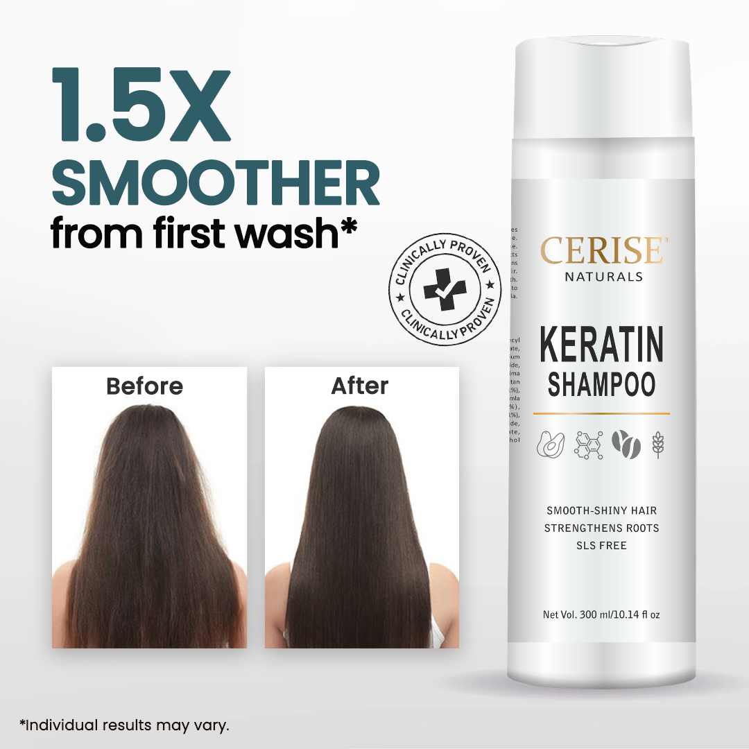 keratin shampoo with rice water